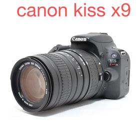 キヤノン(Canon)のデジタル一眼レフカメラCANON EOS Kiss X9望遠レンズセット(デジタル一眼)