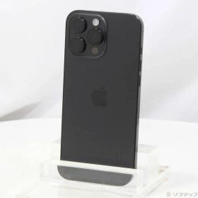 〔中古品〕 iPhone16 Pro Max 256GB ブラックチタニウム MYWG3J／A SIMフリー【196】