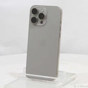 〔中古品〕 iPhone16 Pro Max 256GB ナチュラルチタニウム MYWK3J／A SIMフリー【258】