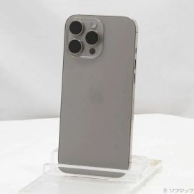 〔中古品〕 iPhone16 Pro Max 256GB ナチュラルチタニウム MYWK3J／A SIMフリー【262】
