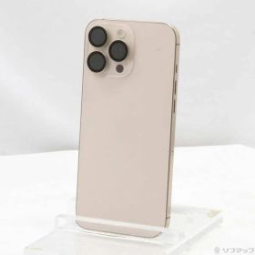 〔中古品〕 iPhone16 Pro Max 256GB デザートチタニウム MYWJ3J／A SIMフリー【198】