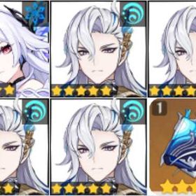 🤖メールボックスが接続されていません🤖原石3400個✦スカーク✦ヌヴィレット2凸✦久遠流転の大典 | 原神のアカウントデータ、RMTの販売・買取一覧