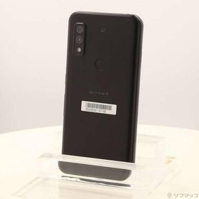 〔中古〕FUJITSU(富士通） arrows We 64GB ブラック FCG01 au SIMフリー〔295-ud〕