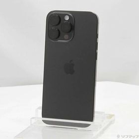 〔中古〕Apple(アップル) iPhone16 Pro Max 256GB ブラックチタニウム 3N528J／A SIMフリー〔344-ud〕