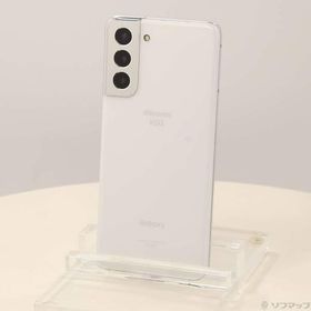 〔中古〕SAMSUNG(サムスン) Galaxy S21 5G 256GB ファントムホワイト SC-51B docomo〔349-ud〕