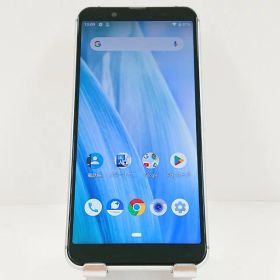 AQUOS sense3 basic 907SH SoftBank シルバー 送料無料 本体 c15302 【中古】