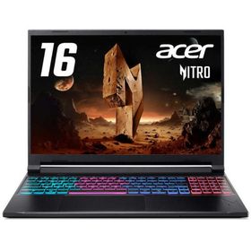 ACER エイサー ゲーミングノートパソコン Nitro [ RTX5060 / 16型 / Win11 Home / Ryzen 7 / メモリ16GB / SSD512GB / 英語版キーボード ] ANV16S-41-A76Y56/E