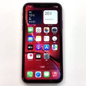 美品 SIMフリー Apple アップル iPhone XR 128GB プロダクトレッド バッテリー最大容量82％ 利用制限判定〇 残債なし 送料430円 即決☆