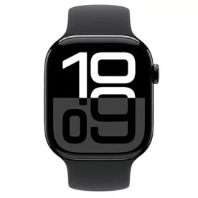 Apple Apple Watch Series10 46mm GPSモデル MWX13J/A+MYAE3FE/A A2999【ジェットブラックアルミニウムケース/ブラックソロループ(サイズ7)】 [未使用] 【当社6ヶ月保証】 イオシス