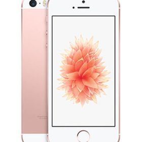 iPhoneSE[64GB] SIMロック解除 au/UQ ローズゴールド【安心保 …