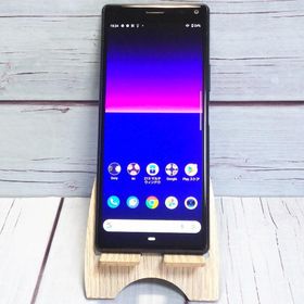 au Xperia8 SOV42 ブラック 本体 白ロム SIMロック解除済み SIMフリー 293987