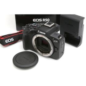 【全額返金保証】美品｜キヤノン EOS R50 ボディ [ブラック]（センサー清掃済み） CA01-B3675-2K2