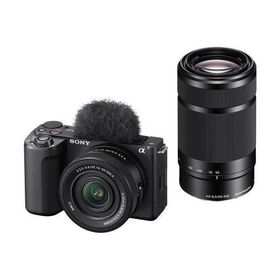 ソニー(SONY) VLOGCAM ZV-E10M2X-B ブラック αEマウントデジタル一眼カメラ ダブルズームレンズキット
