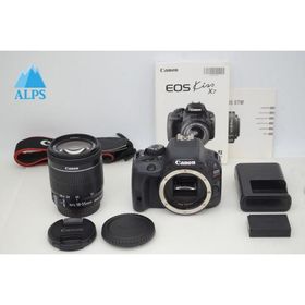 Canon キヤノン EOS Kiss X7 ボディ + EF-S 18-55 IS STM レンズキット デジタル一眼レフカメラ 251104aa【アルプスカメラ】