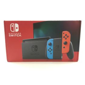 【中古品】 Nintendo Switch ニンテンドースイッチ 本体 Joy-Con(L) ネオンブルー (R) ネオンレッド (ETC) 034-250327-mh-03-fuz 万代Net店