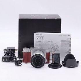 【極上品】FUJIFILM X-A3 レンズキット ブラウン #3155