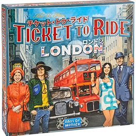 ホビージャパン チケット・トゥ・ライド: ロンドン 日本語版 (2-4人用 10-15分 8才以上向け) ボードゲーム