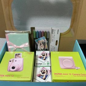 FUJIFILM instax mini 12 ピンク セット
