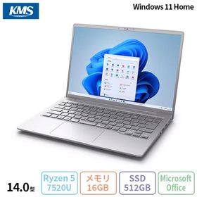 富士通 LIFEBOOK MH55/J1 ノートパソコン FMVM55J1SC Windows11 Home Office付き AMD Ryzen 5 7520U メモリ16GB SSD512GB 14インチ 新品未使用品
