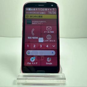 NTT docomo らくらくスマートフォン F-52B ピンク