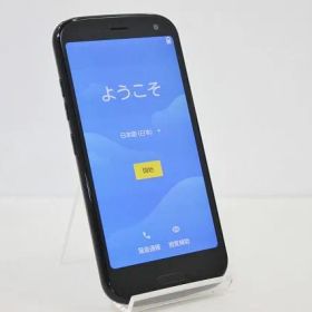 スマートフォン 本体 らくらくスマートフォン F-52B Fujitsu docomo SIMフリー 残債なし 64GB ブルー