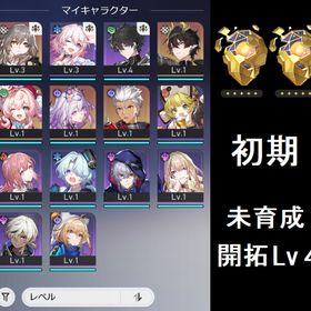 【初期アカ】 ヒアンシー ＋ キャストリス | 崩壊スターレイル(崩スタ)のアカウントデータ、RMTの販売・買取一覧