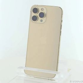 〔中古品〕 iPhone13 Pro Max 512GB ゴールド MLJV3J／A SIMフリー【305】