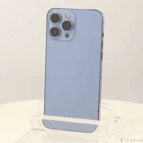 〔中古品〕 iPhone13 Pro Max 1TB シエラブルー MLKK3J／A SIMフリー【198】