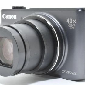 #615 美品 Canon キャノン PowerShot SX720 HS パワーショット ブラック デジタルカメラ