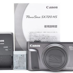極上品 Canon Powershot SX720 HS ブラック No2