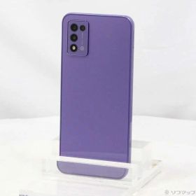 【中古】ZTE Libero 5G III 64GB パープル ZESBY1 Y!mobile SIMフリー 【247-ud】