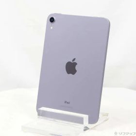 〔中古品〕 iPad mini 第6世代 256GB パープル MK7X3J／A Wi-Fi【305】