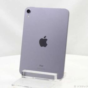 〔中古品〕 iPad mini 第6世代 256GB パープル MK7X3J／A Wi-Fi【349】