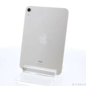 〔中古品〕 iPad mini 第6世代 64GB スターライト MK7P3J／A Wi-Fi【196】