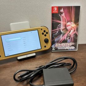 【動作確認済み】Switch Lite ハイラルエディション充電ケーブル付き