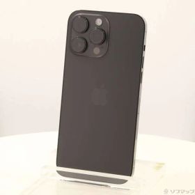 〔中古品〕 iPhone14 Pro Max 256GB スペースブラック MQ9A3J／A SIMフリー 〔ネットワーク利用制限▲〕【344】
