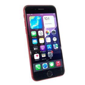 中古 Apple iPhoneSE 第3世代 64GB プロダクトレッド MMYE3J／A SIMフリー ネットワーク利用制限▲判定 ※難あり