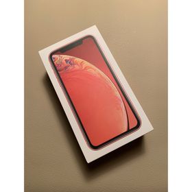 iPhone XR 256GB コーラル 超美品 箱、付属品付+ケース(スマートフォン本体)