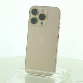 〔中古品〕 iPhone16 Pro 1TB デザートチタニウム MYNA3J／A SIMフリー【344】