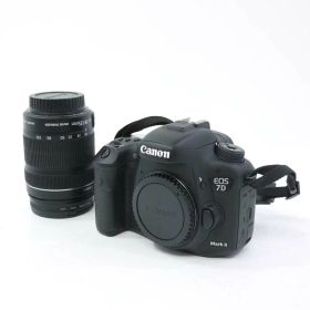 【中古】Canon/キャノン EOS 7D Mark II 18-135mm レンズキット 【家電】【動作確認済み】