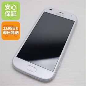フジツウ(富士通)の新品同様 F-42A らくらくスマートフォン ホワイト M222(スマートフォン本体)