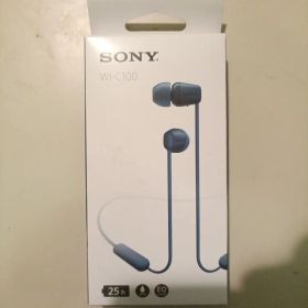 SONY WI-C100 ワイヤレスイヤフォン ブルー