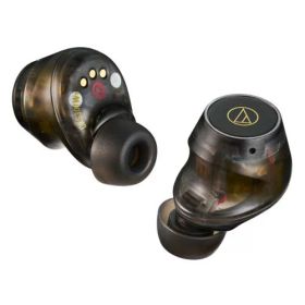 オーディオテクニカ audio-technica ATH-CKS30TW+/TBK スケルトン Bluetooth 完全ワイヤレスイヤホン SOLID BASS ATHCKS30TWTBK