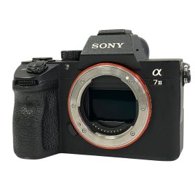 SONY α7III ILCE-7M3 デジタル ミラーレス カメラ フルサイズ 本体のみ Eマウント 中古 訳あり T10639987