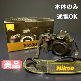 【通電OK・美品】Nikon D5500 デジタル一眼レフ 本体のみ