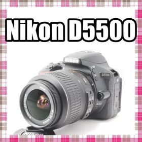✨ショット数7228回✨Wi-Fi搭載✨Nikon D5500 レンズセット