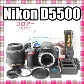 ✨Wi-Fi搭載✨ショット数7228回✨Nikon D5500 レンズセット