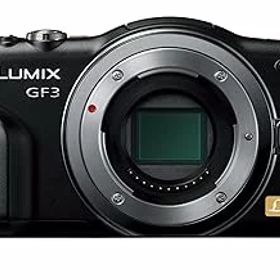 【中古】パナソニック ミラーレス一眼カメラ LUMIX GF3 ボディ エスプリブラック DMC-GF3-K