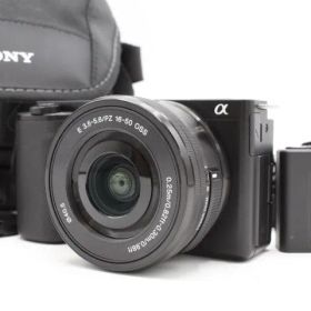 ＜＜海外版！！別売りポーチ付き！！＞＞【美品】SONY ソニー ZV-E10 パワーズームレンズキット(同梱レンズ:SELP1650) ブラック #LE2025774