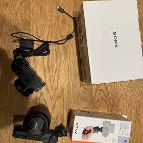 SONY vlog cam zv-e10 ズームレンズ付き